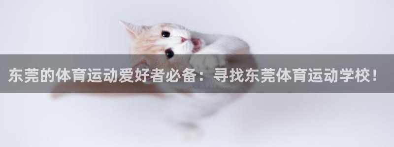 利记官方正版app娱乐代理怎么样：东莞的体育运动爱好者必备：