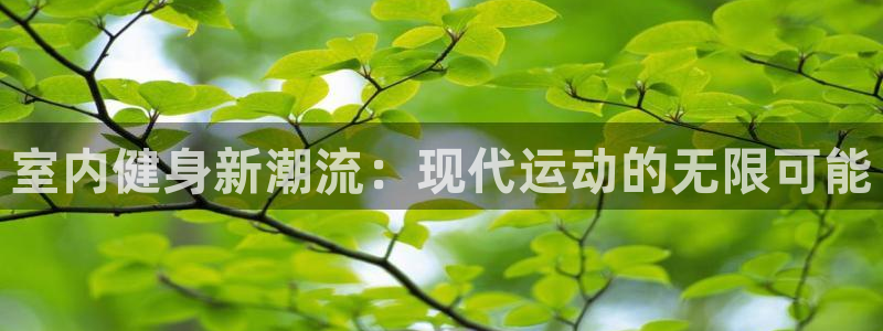 利记官网下载官方客服电话：室内健身新潮流：现代运动的无限可能